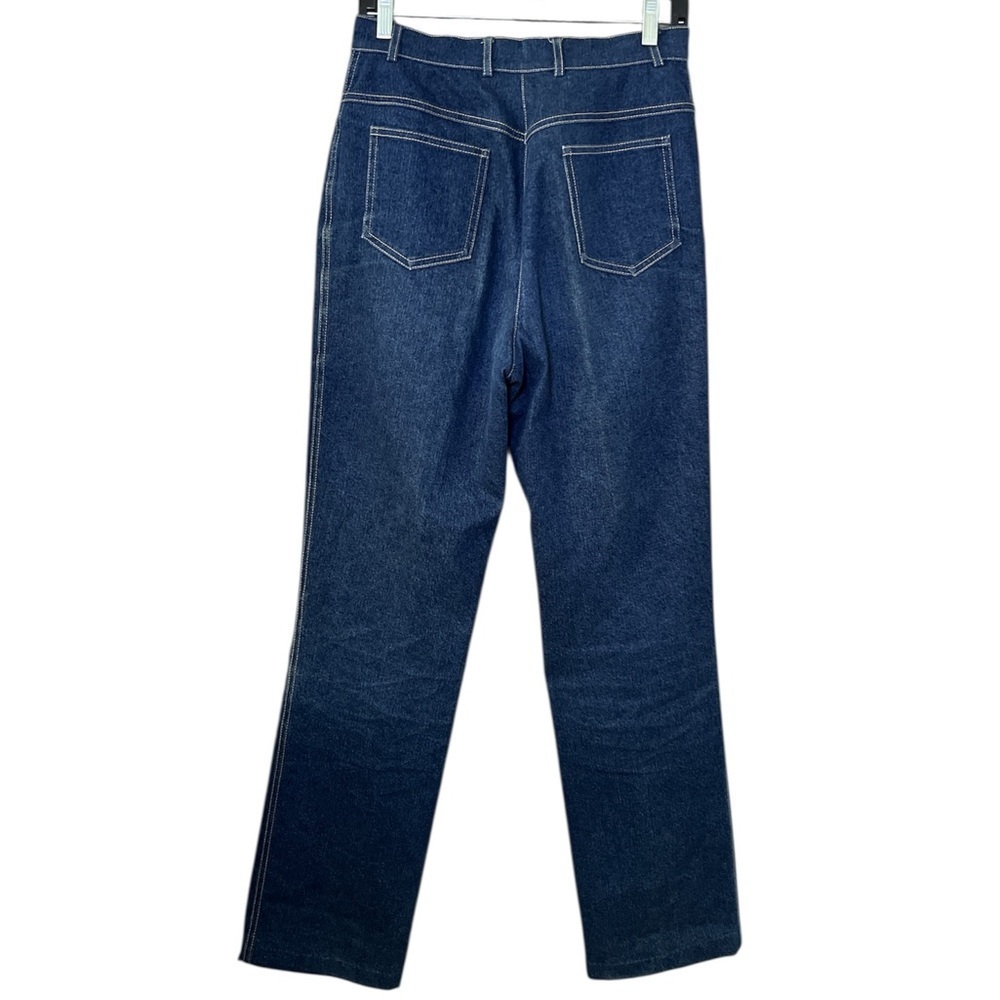 St. John Sport Vintage High Waisted Mom Jeans Blue Size 6 Marie Gray - Picture 5 of 17